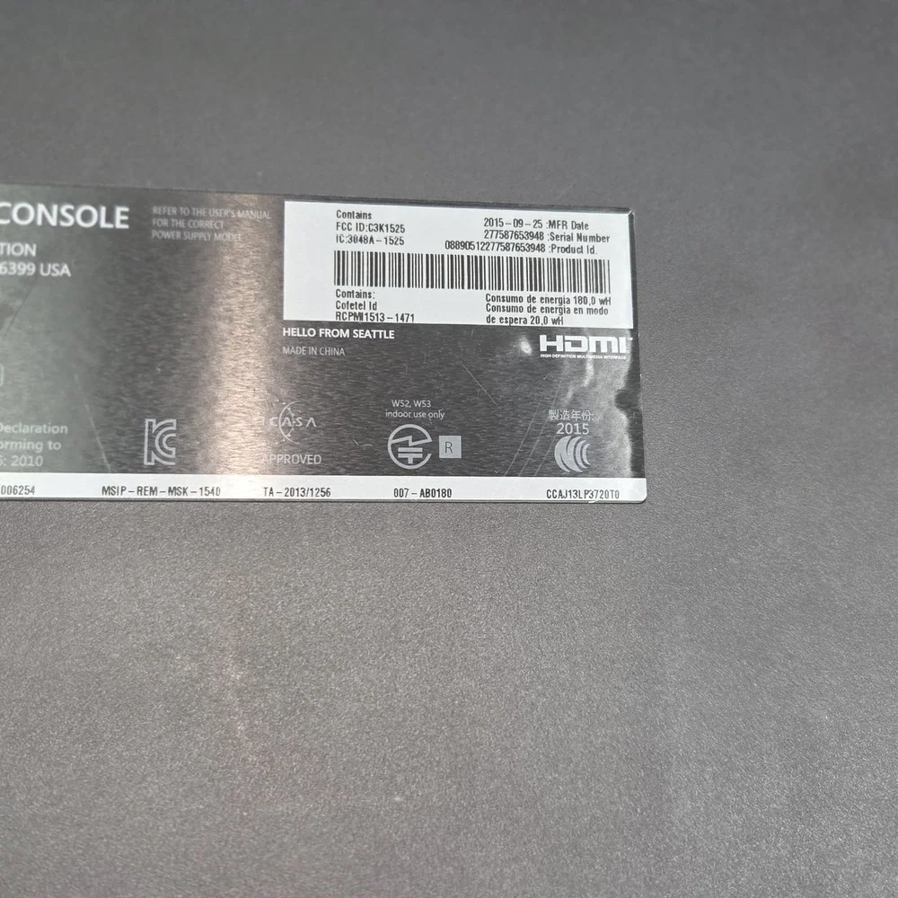 Microsoft Xbox One 500GB Console - Black